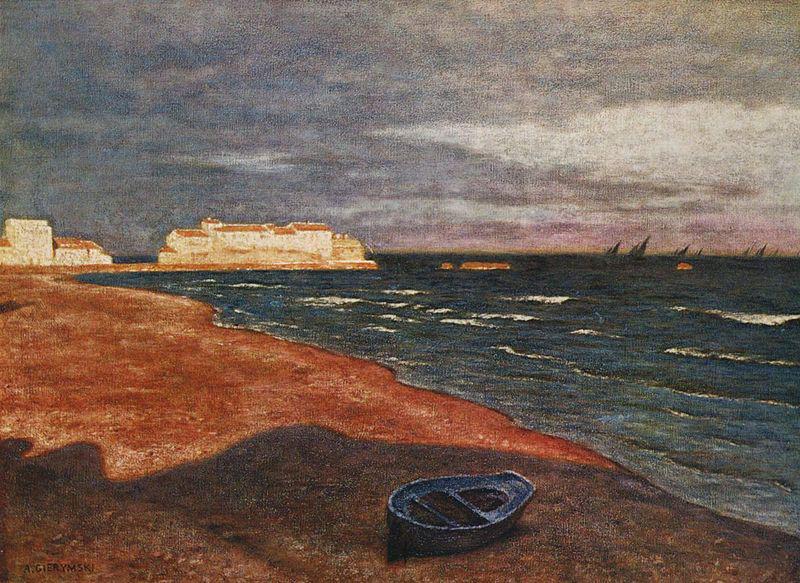 Aleksander Gierymski Sea. oil painting image